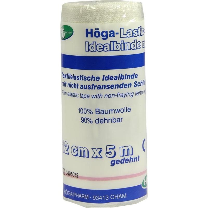 HÖGA-LASTIC Idealbinde 12 cmx5 m m.Cellophan