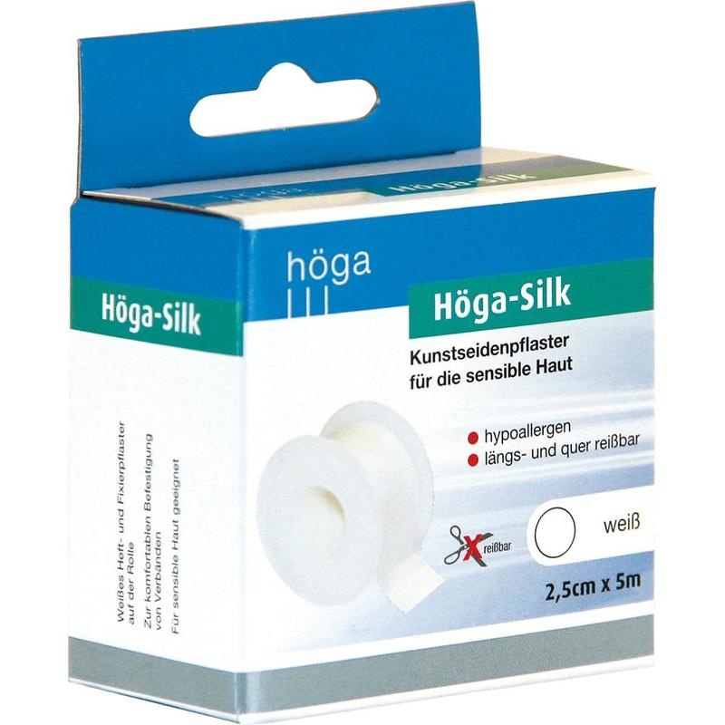 HÖGA-SILK Pflaster 2,5 cmx5 m