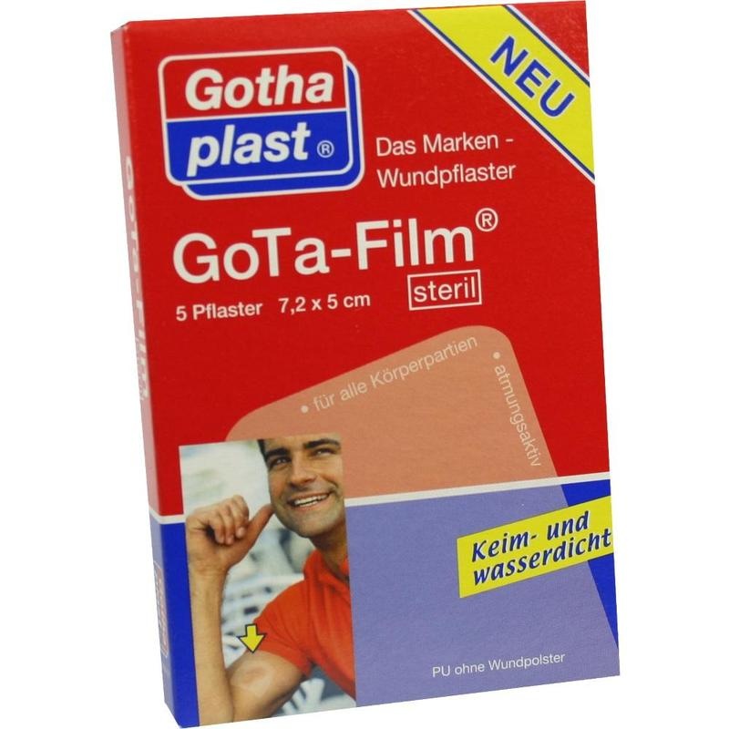 GOTA FILM steril 5x7,2 cm Pflaster