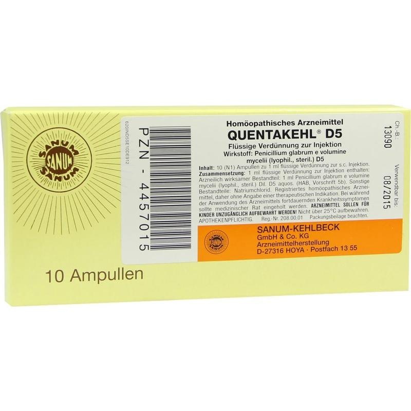 QUENTAKEHL D 5 Ampullen