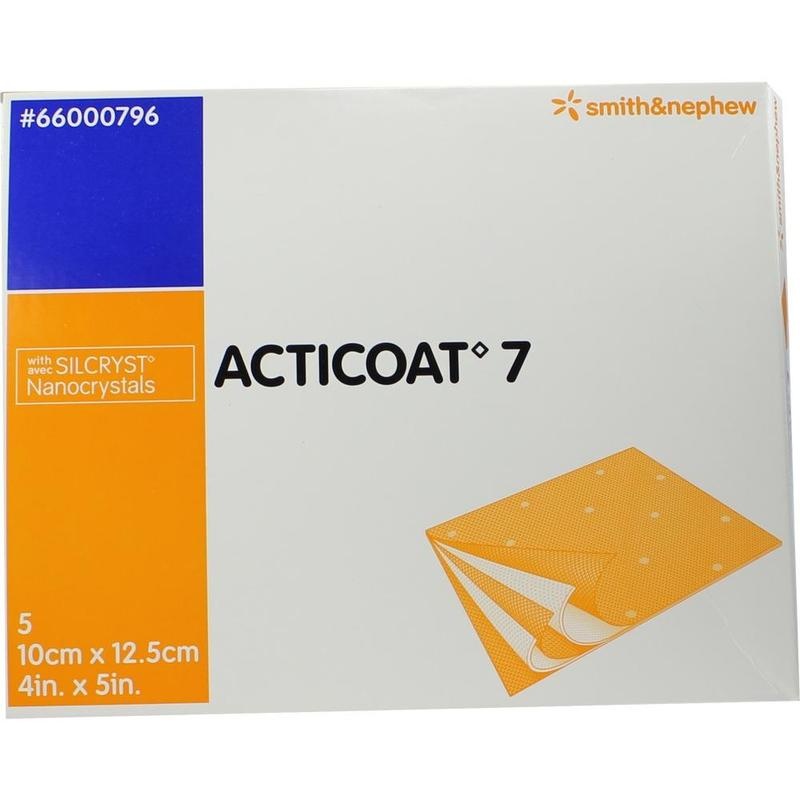 ACTICOAT 7 10x12,5 cm antimikrob.Wundaufl.7-Tage