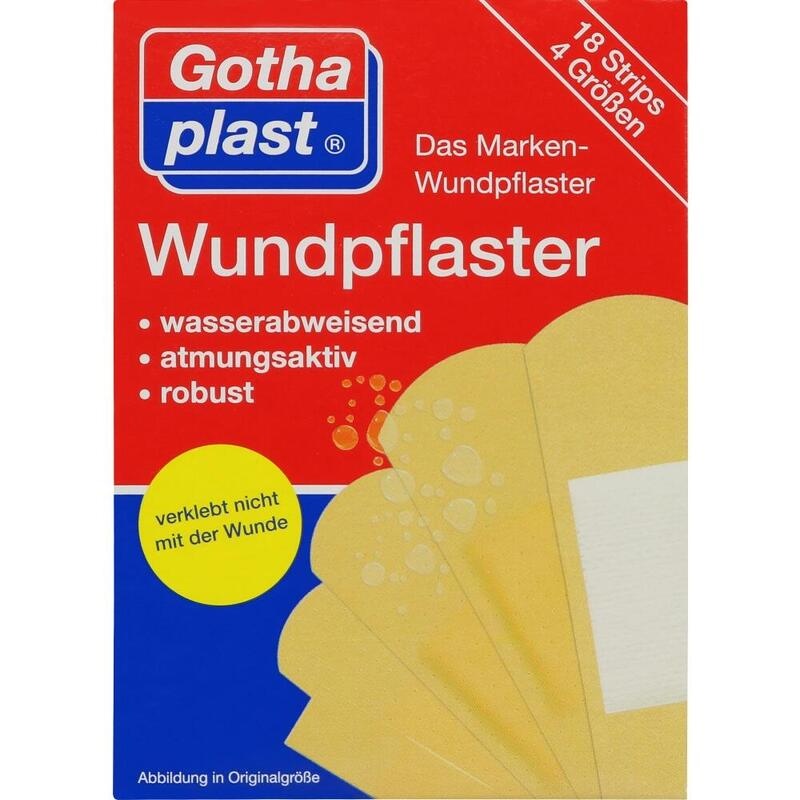 GOTHAPLAST Wundpfl.wasserfest 4 Größen