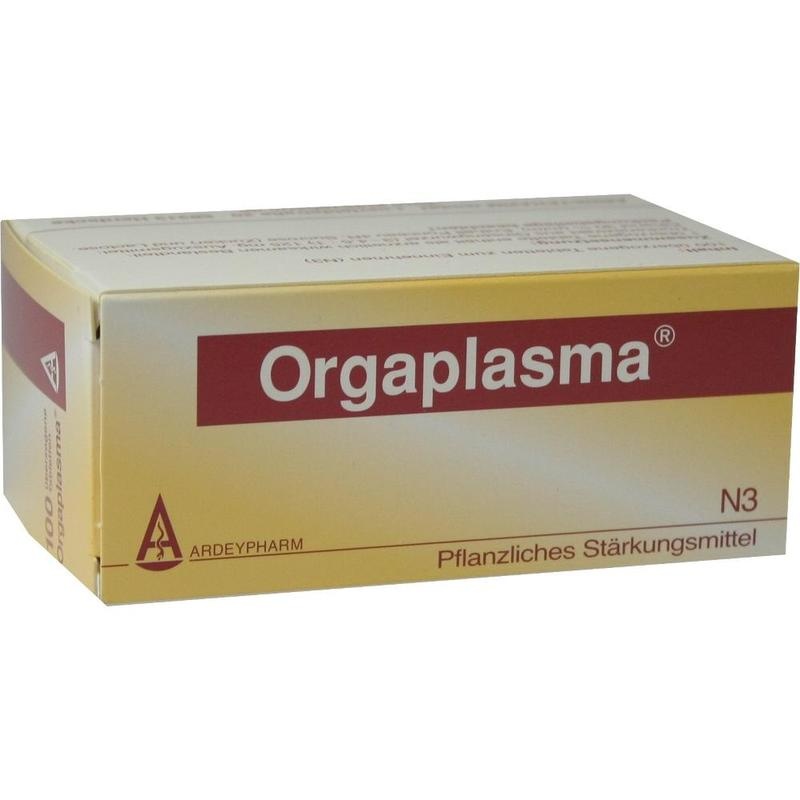 ORGAPLASMA überzogene Tabletten