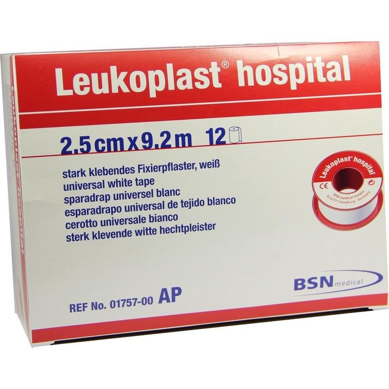 LEUKOPLAST Hospital 2,5 cmx9,2 m