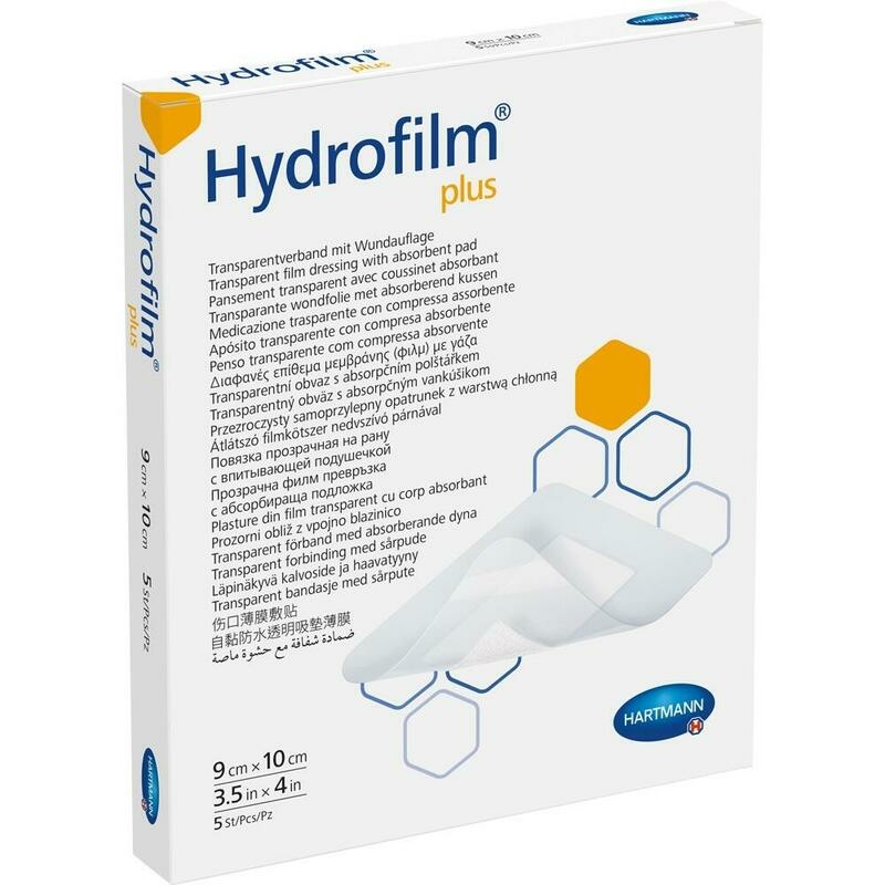 HYDROFILM Plus Transparentverband 9x10 cm