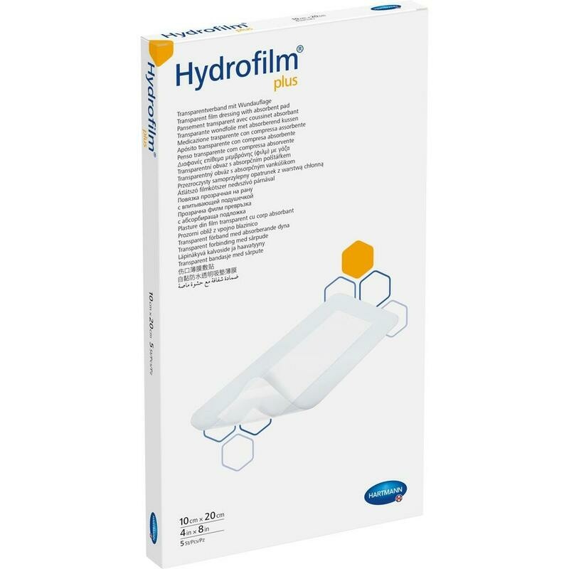 HYDROFILM Plus Transparentverband 10x20 cm