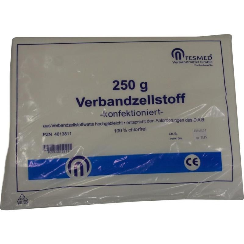 VERBANDZELLSTOFF hochgebleicht chlorfr.konfektion.