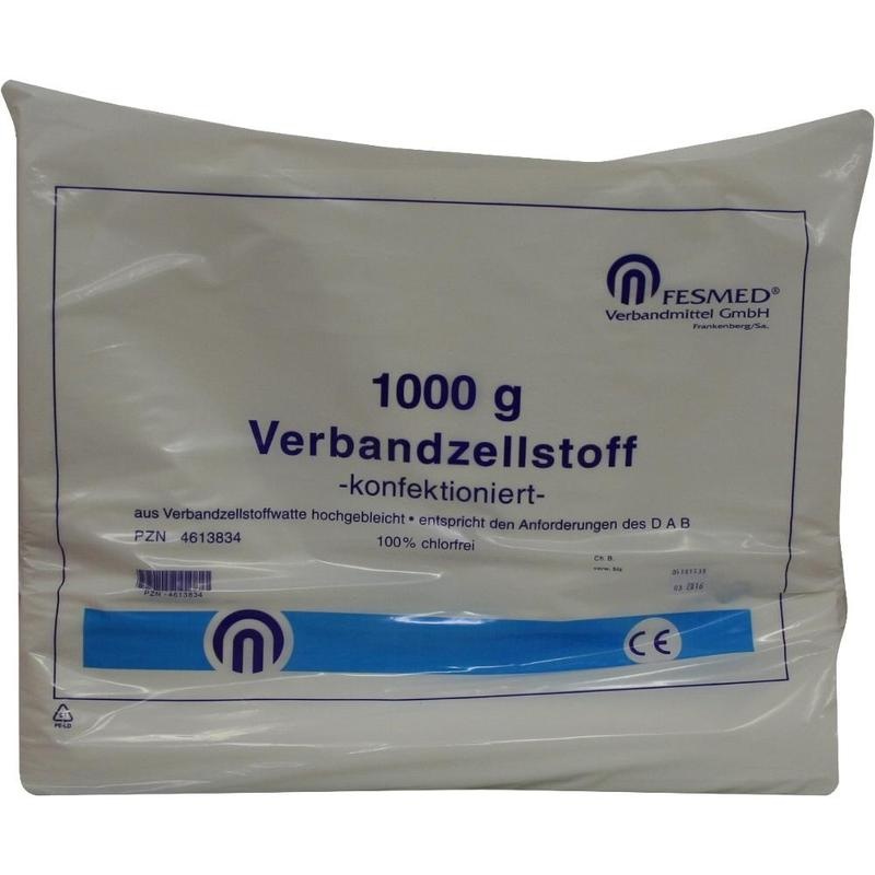 VERBANDZELLSTOFF hochgebleicht chlorfr.konfektion.