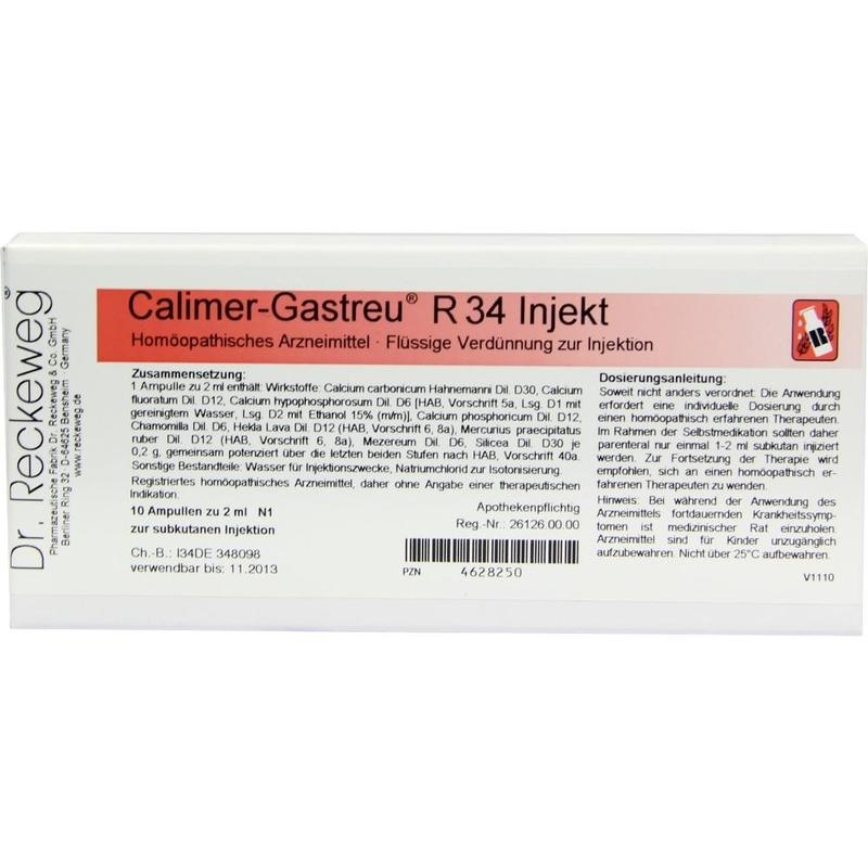 CALIMER-Gastreu R34 Injekt Ampullen