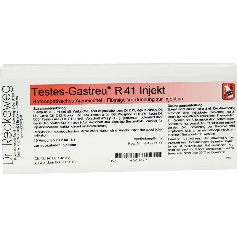 TESTES GASTREU R 41 Injekt Ampullen