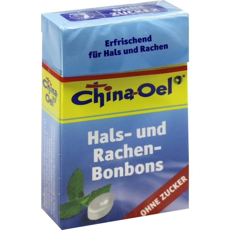 CHINA ÖL Hals- u.Hustenbonbons o.Zucker
