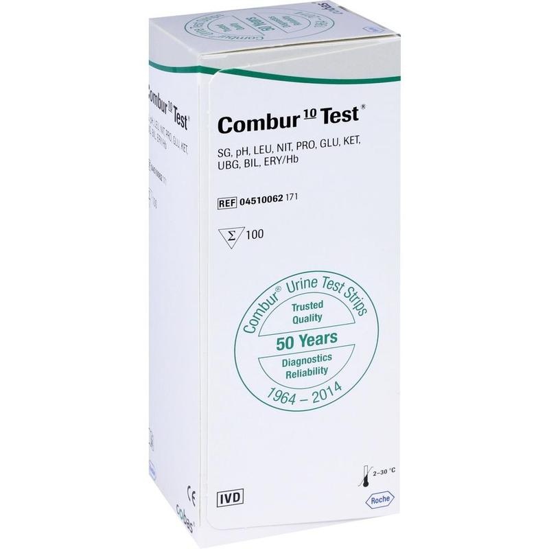 COMBUR 10 Test Teststreifen