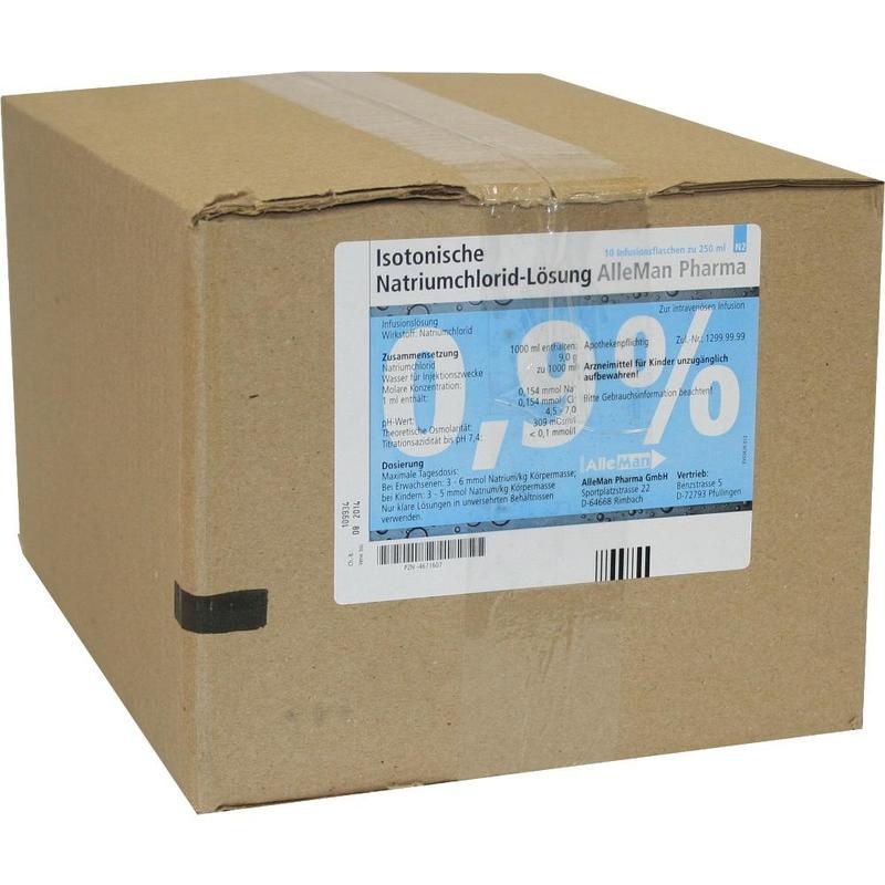 ISOTONISCHE NaCl 0,9% DELTAMEDICA Inf.-Lsg.Plastik