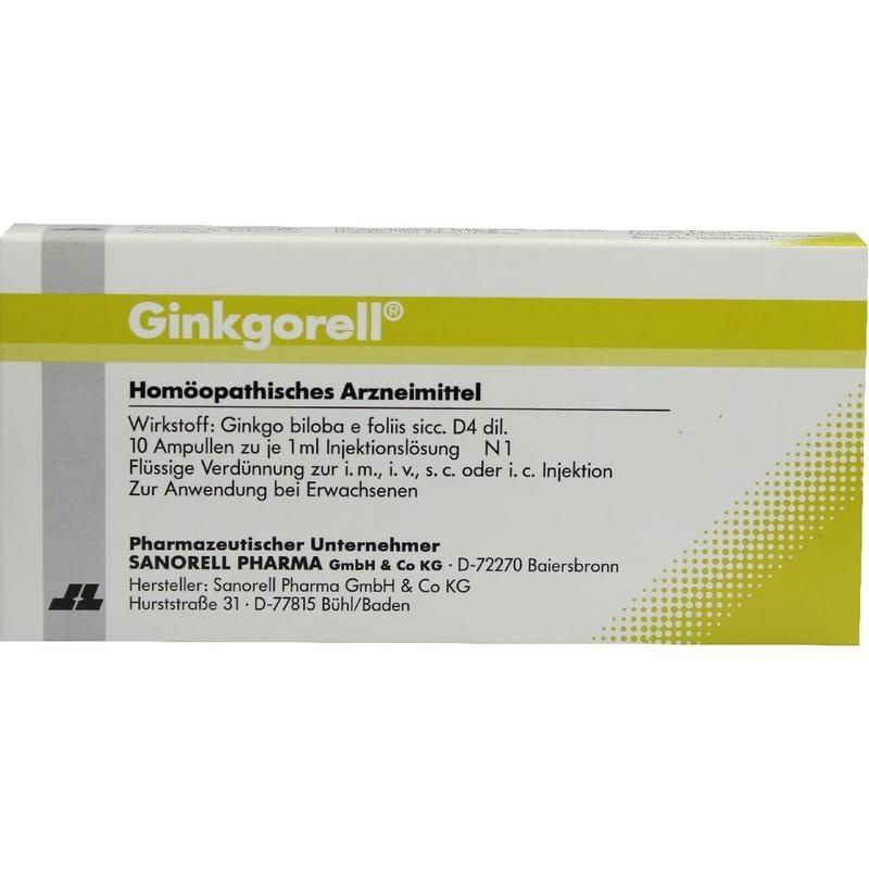 GINKGORELL Ampullen