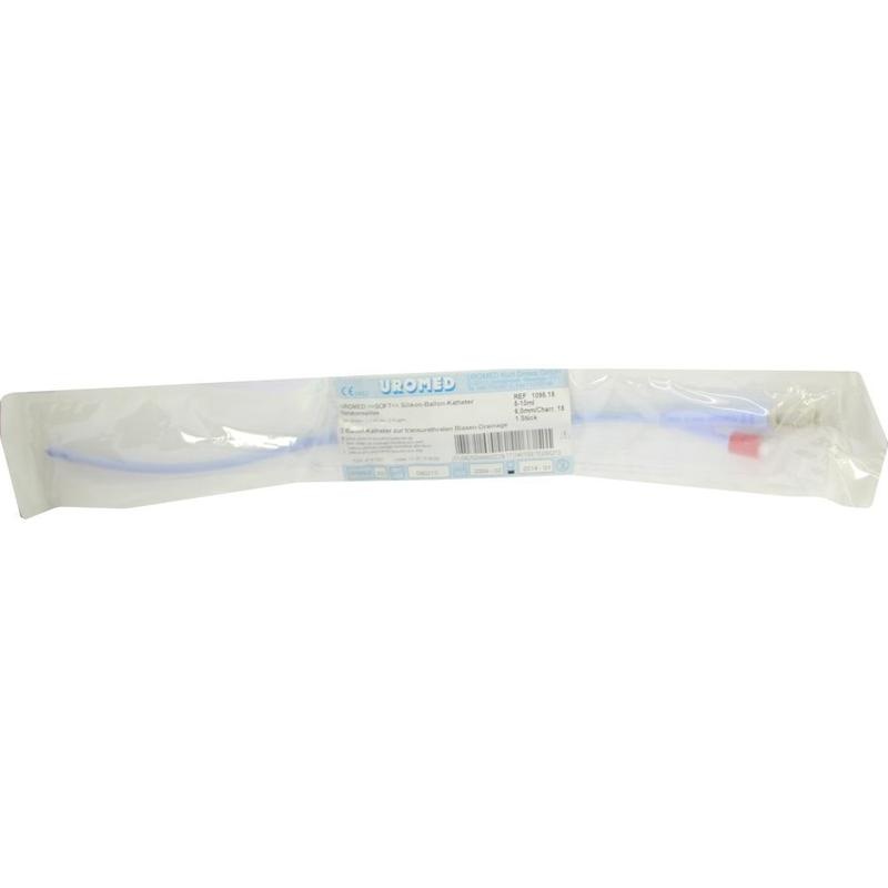 UROMED Soft Ballonkath.Silikon Nelaton Ch 18 1095