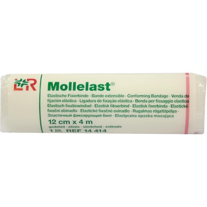 MOLLELAST Binden 12 cmx4 m weiß