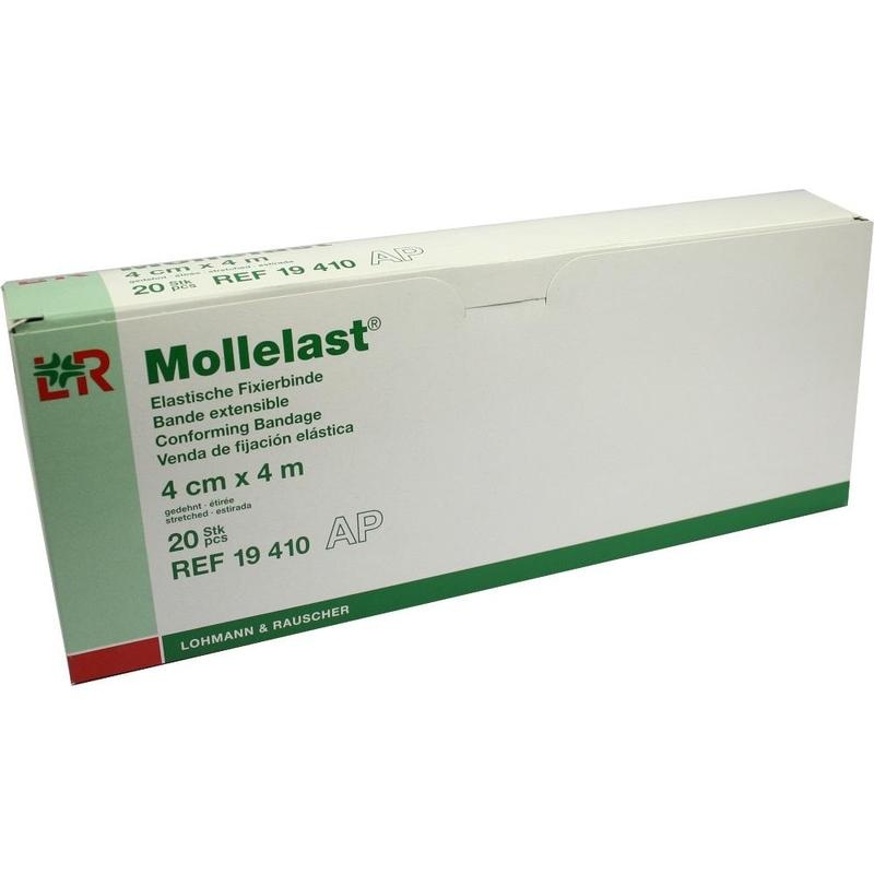 MOLLELAST Binden 4 cmx4 m weiß
