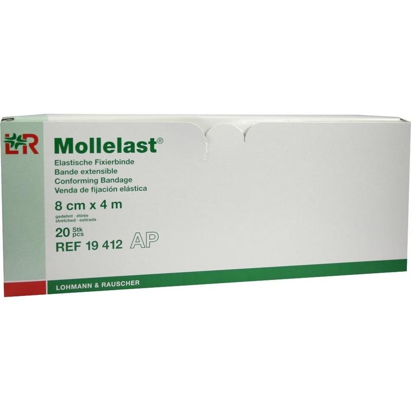 MOLLELAST Binden 8 cmx4 m weiß