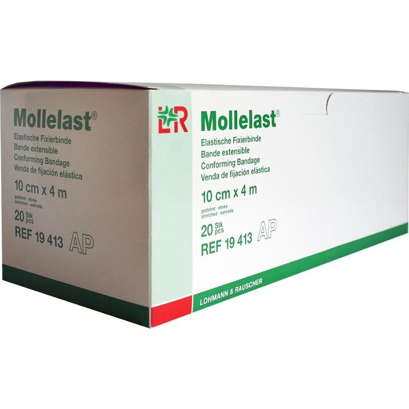 MOLLELAST Binden 10 cmx4 m weiß
