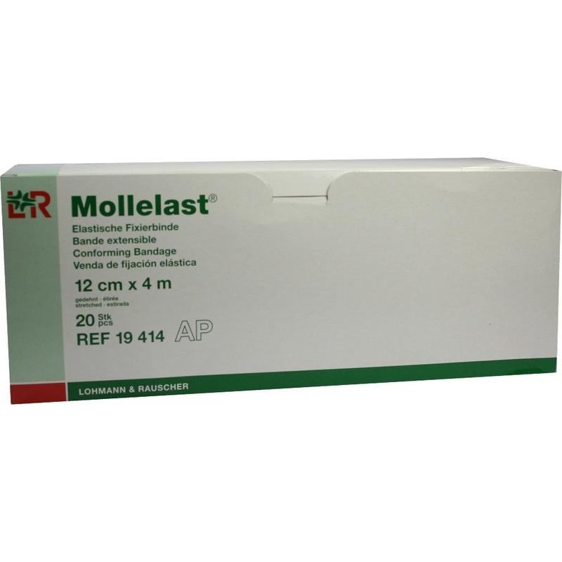 MOLLELAST Binden 12 cmx4 m weiß
