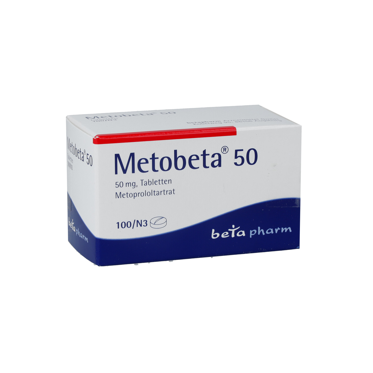 METOBETA 50 Tabletten