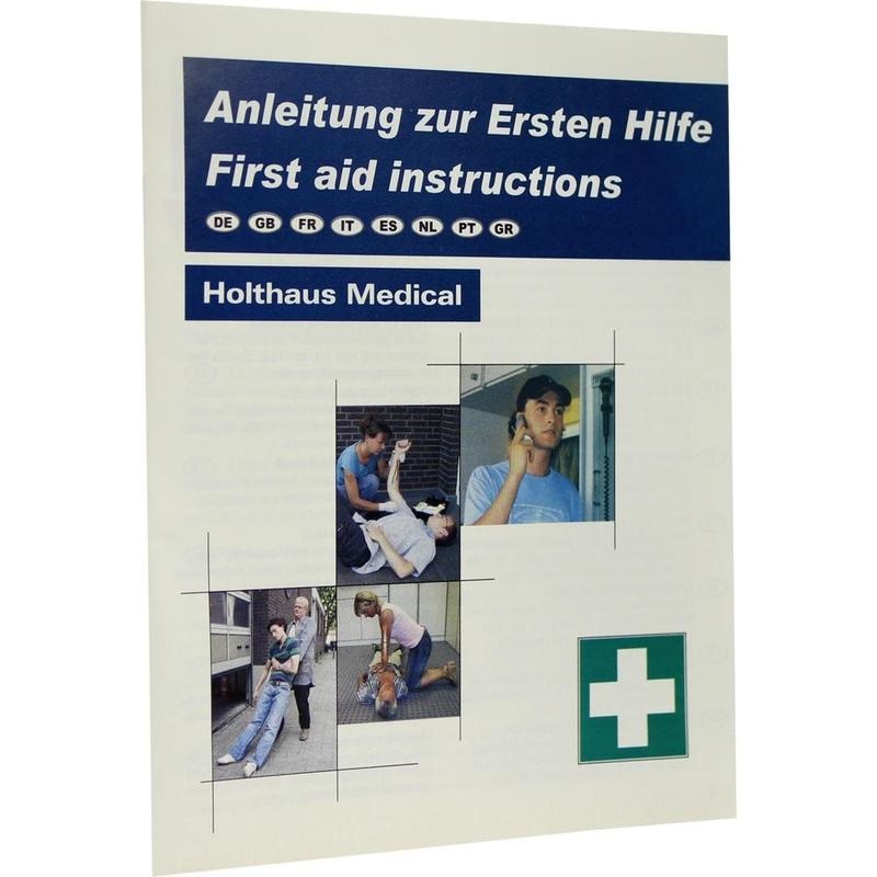 ANLEITUNG zur ersten Hilfe