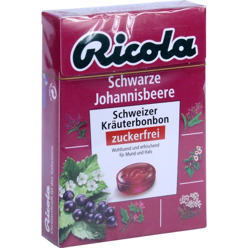 RICOLA o.Z.Box Schwarze Johannisbeere Bonbons