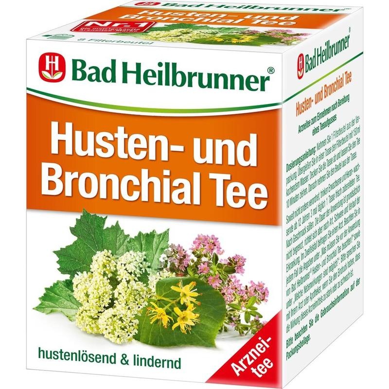 BAD HEILBRUNNER Husten- und Bronchial Tee N Fbtl.
