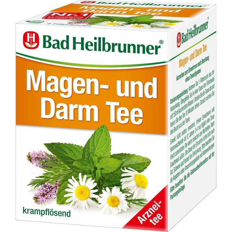 BAD HEILBRUNNER Magen- und Darm Tee N Filterbeutel