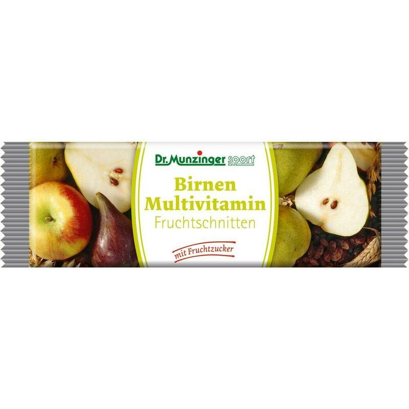 DR.MUNZINGER Multivitamin-Fruchtschnitte Birne