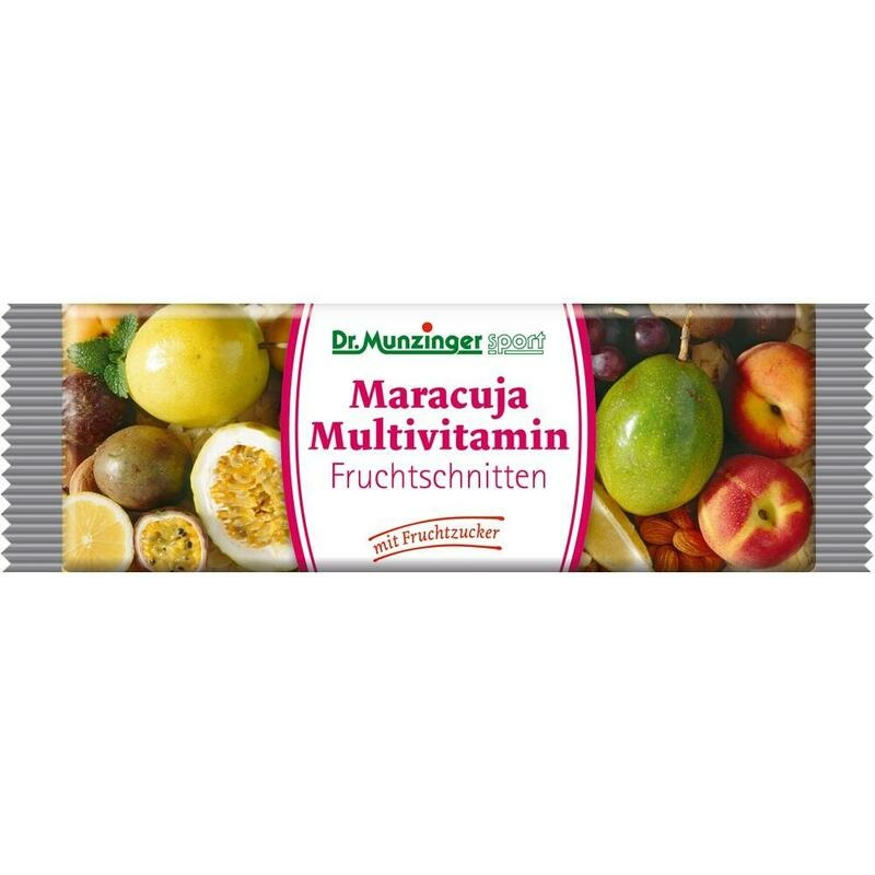 DR.MUNZINGER Multivitamin-Fruchtschnitte Maracuja