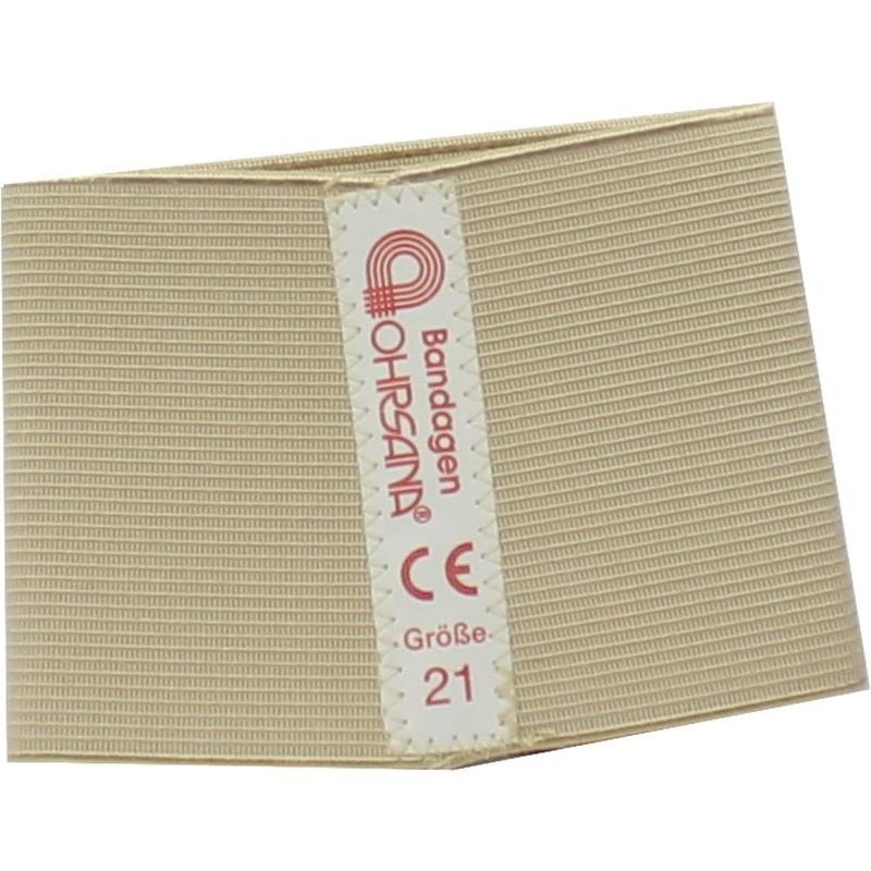 SPREIZFUSSBANDAGE o.Pelotte Gr.21