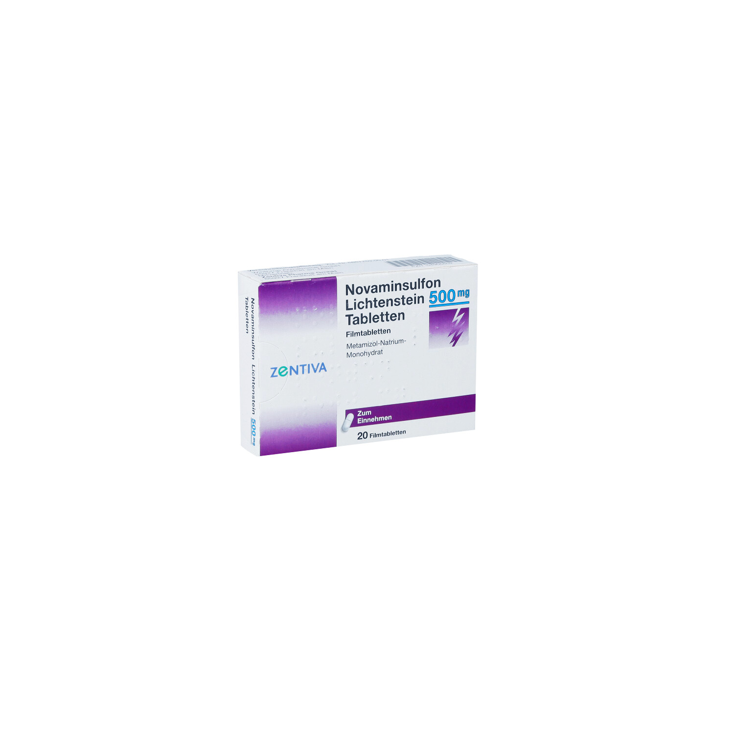 Novaminsulfon 500 mg Lichtenstein Filmtabletten