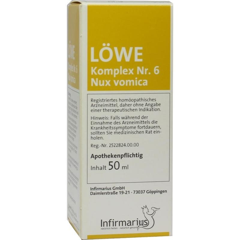 LÖWE KOMPLEX Nr.6 Nux Vomic Tropfen
