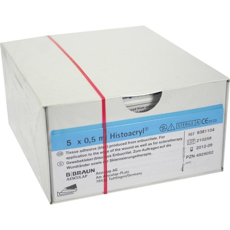 HISTOACRYL Gewebekleber blau Ampullen