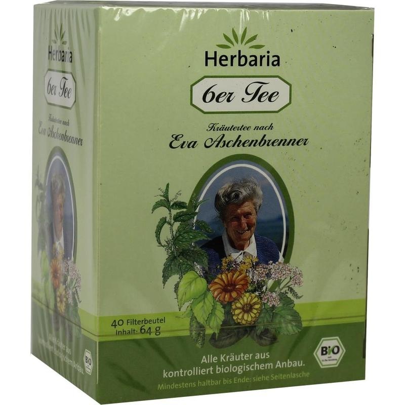 6ER Tee nach Eva Aschenbrenner Filterbeutel