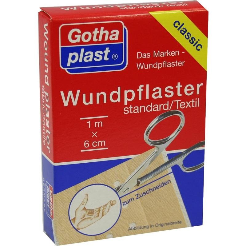 GOTHAPLAST Wundpfl.stand.6 cmx1 m geschnitten