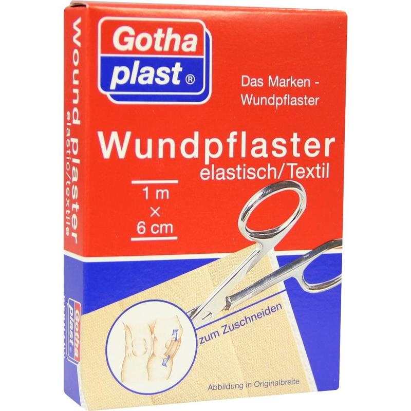 GOTHAPLAST Wundpfl.elast.6 cmx1 m geschnitten