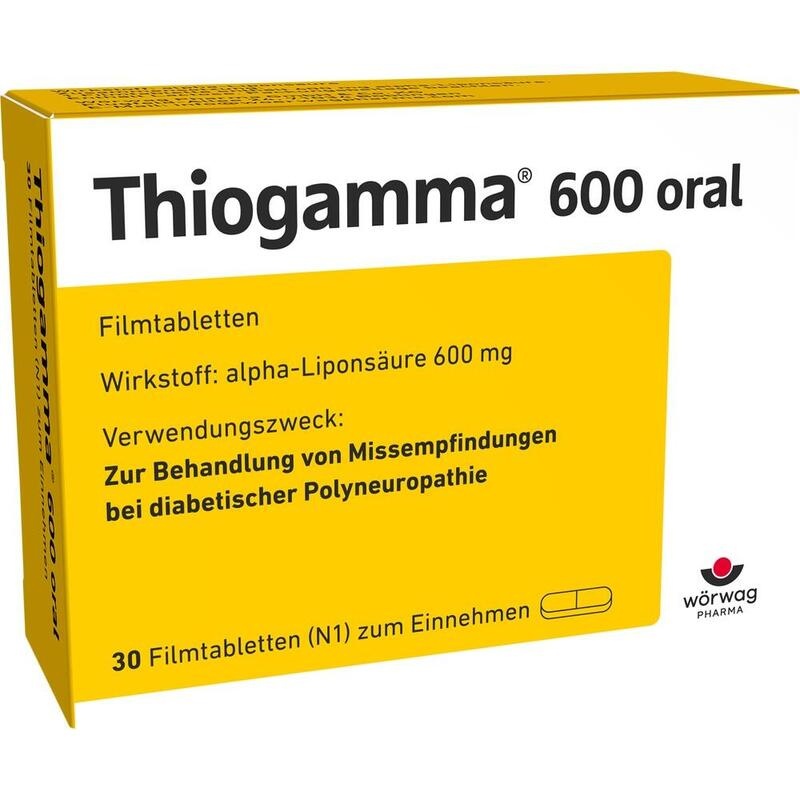 THIOGAMMA 600 oral Filmtabletten