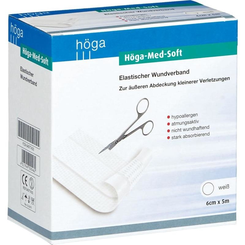 HÖGA-MED soft Wundpflaster 6 cmx5 m