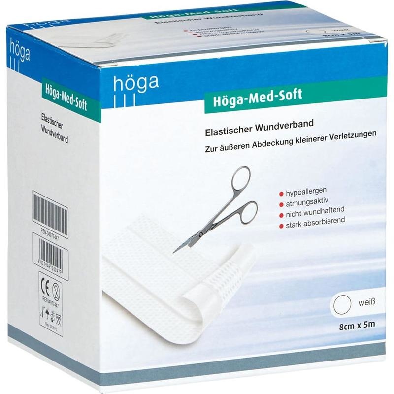 HÖGA-MED soft Wundpflaster 8 cmx5 m