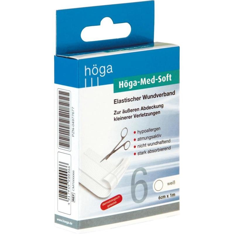 HÖGA-MED soft Wundpflaster 6 cmx1 m