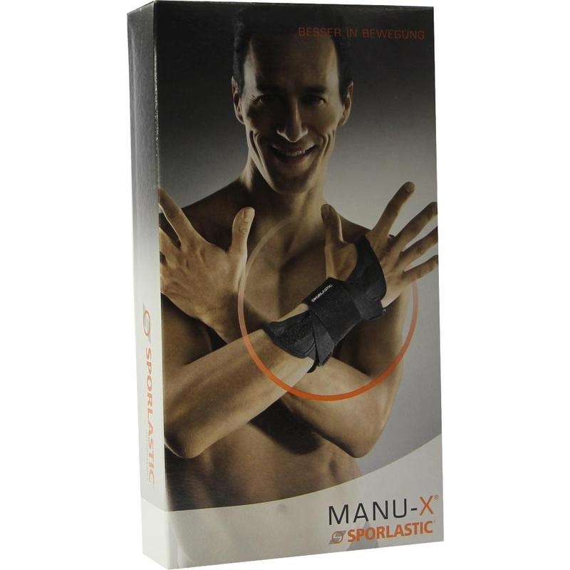 MANU-X Handgelenkorthese Gr.1 schwarz 07642