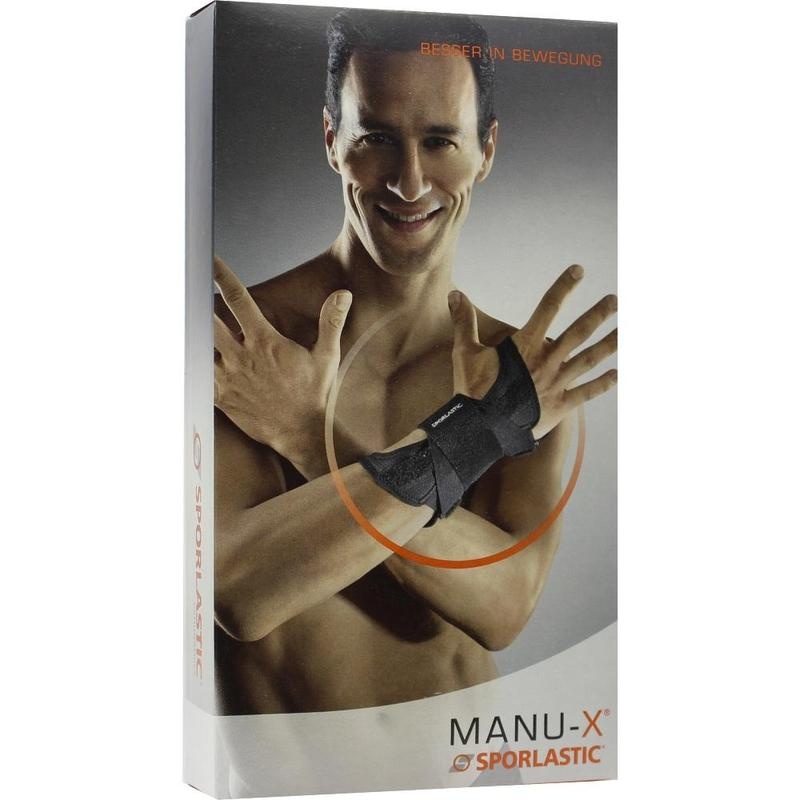 MANU-X Handgelenkorthese Gr.2 schwarz 07642