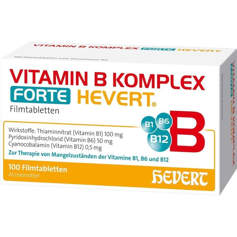 VITAMIN B KOMPLEX forte Hevert Tabletten