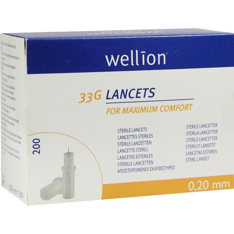 WELLION Lancets 33 G