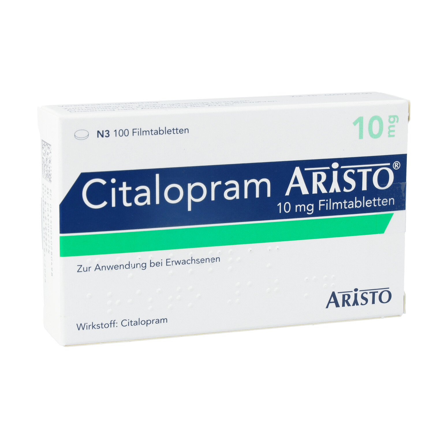 CITALOPRAM Aristo 10 mg Filmtabletten