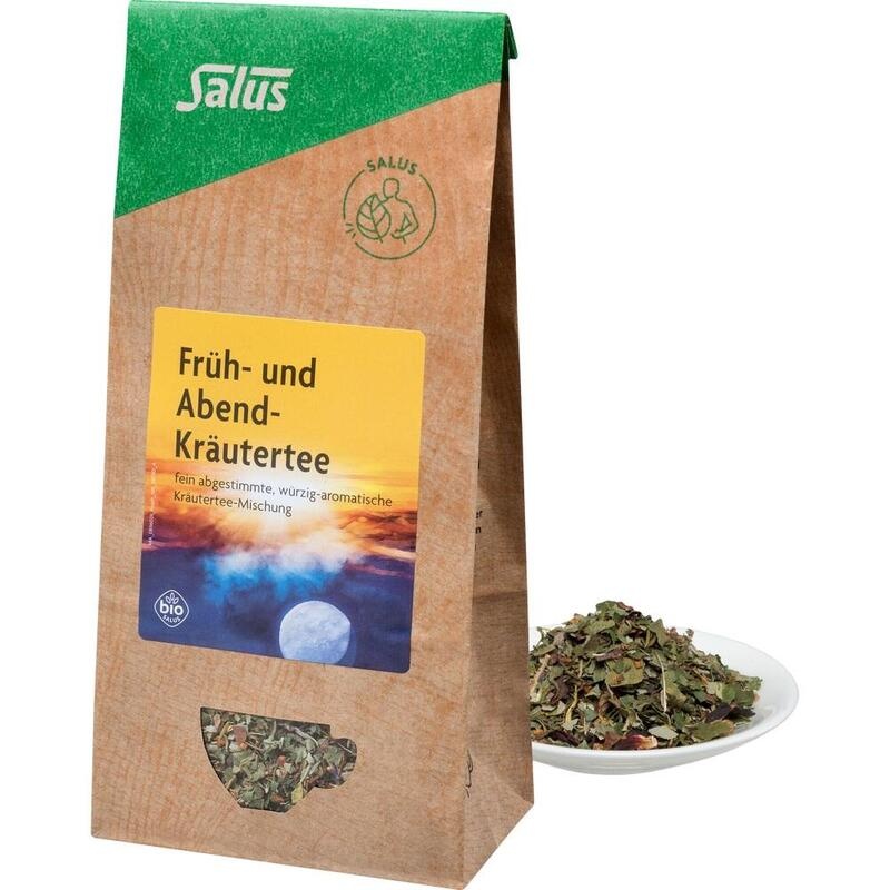 FRÜH- UND ABEND-Kräutertee Bio Salus