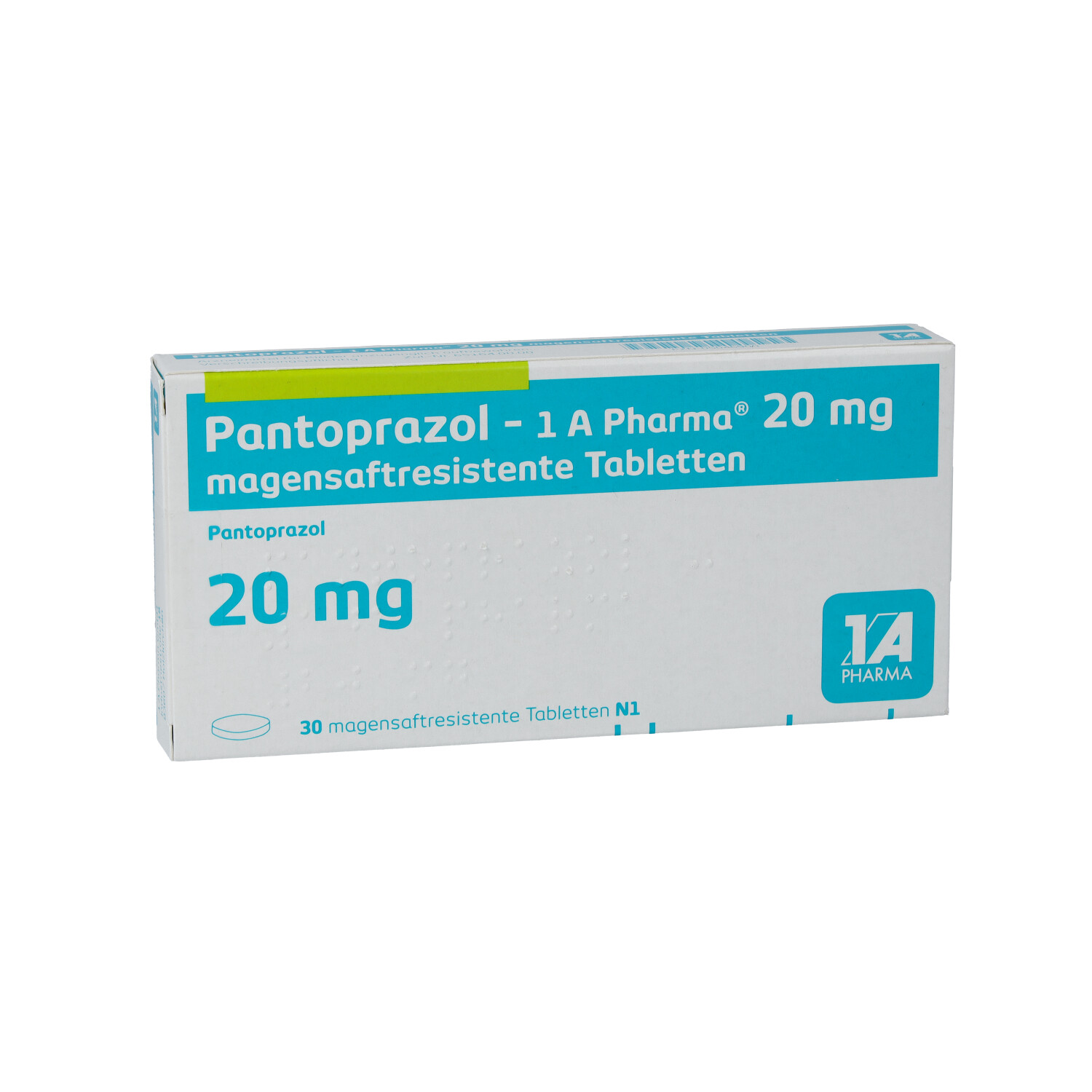 PANTOPRAZOL-1A Pharma 20 mg magensaftres.Tabletten