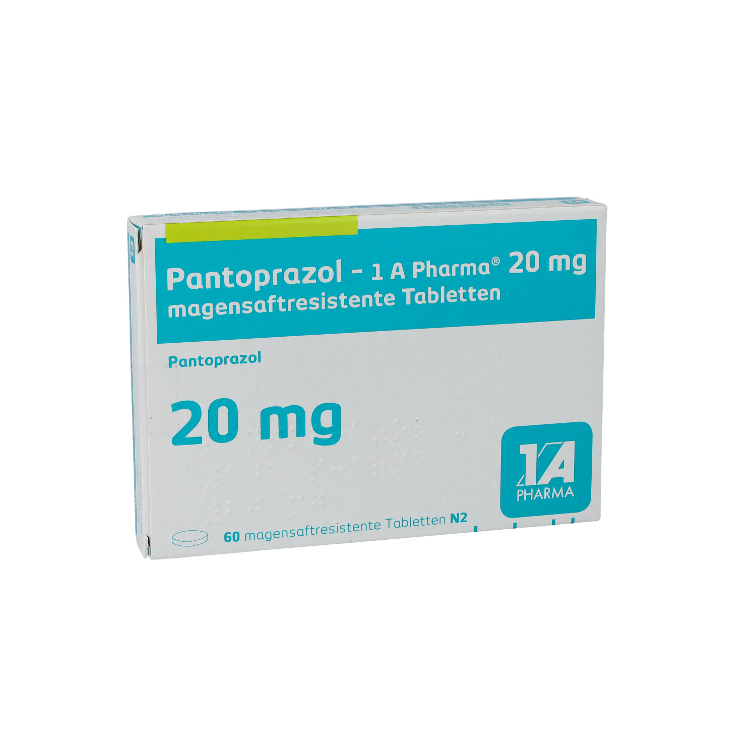 PANTOPRAZOL-1A Pharma 20 mg magensaftres.Tabletten